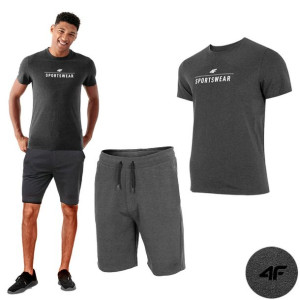 Komplet Męski 4f Koszulka T-shirt Spodenki M