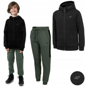 Komplet Chłopięcy Dresowy 4f Bluza Spodnie Dres