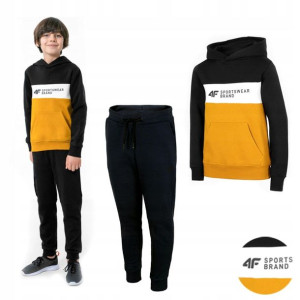 Komplet Chłopięcy Dresowy 4f Bluza Spodnie Dres