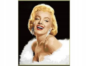 Malowanie Po Numerach 40x50 Cm Marylin +akcesoria
