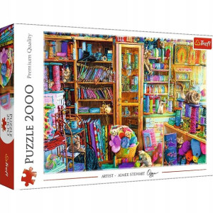 Puzzle 2000 Koci raj TREFL 27113 Kociaki