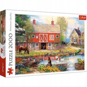 Puzzle 2000 Sielskie życie TREFL 27106