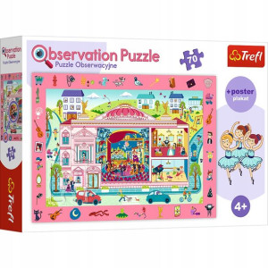 Puzzle Obserwacyjne TREFL Odwiedzamy plac operę