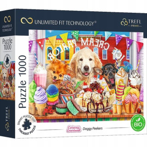 TREFL 10699 Puzzle 1000 el. Doggy Peekers