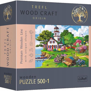 TREFL 20161 Puzzle Drewniane 500+1 Letnia przystań