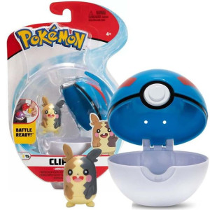 POKEMON Clip'N'Go Figurka Morpeko + Great Ball
