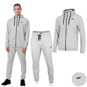 Komplet Męski Dresowy 4f Bluza Spodnie Dres L