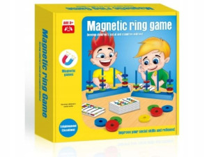 GRA Zręcznościowa MAGNETYCZNE OBRĘCZE 88 elementów