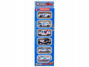 METALOWE Samochodziki RESORAKI 6 szt. 1:64 ZESTAW