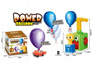 Wyrzutnia Balonów Zielony Potwór 24 El. Zestaw Xxl
