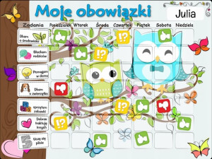 TABLICA Magnetyczna MATA MOTYWACYJNA dla dzieci