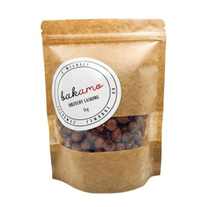 Orzechy laskowe łuskane 500g Bakamo