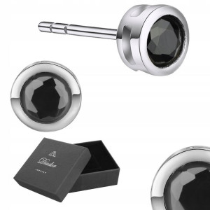 Kolczyki Srebrne Cyrkonie Wkrętki Sztyfty 3 Mm 925