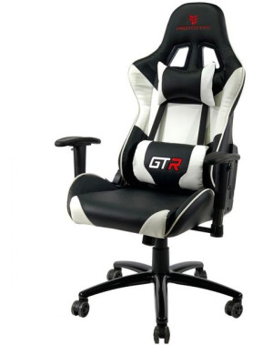 Fotel Obrotowy Gamingowy Krzesło Na Kółkach Gamingowe Gtr White Xl