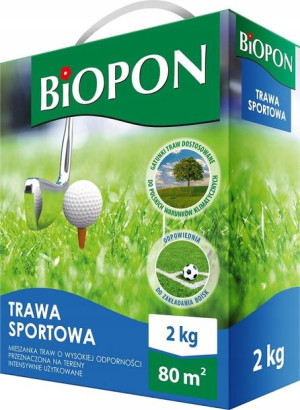 TRAWA SPORTOWA Nasiona traw 2kg 80m²