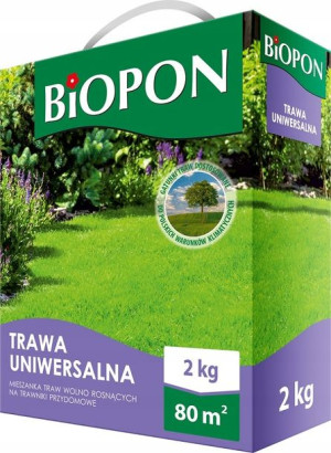 TRAWA UNIWERSALNA Nasiona traw 2kg 80 m²