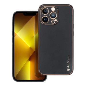 Futerał LEATHER Case skórzany do IPHONE 13 PRO czarny