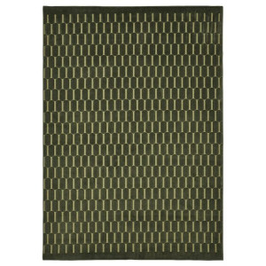 IKEA NOVLING Dywan z krótkim włosiem zielon 128x195 cm