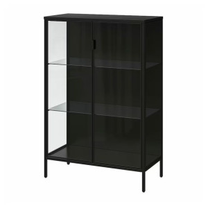 IKEA RUDSTA Witryna antracyt 80x37x120 cm