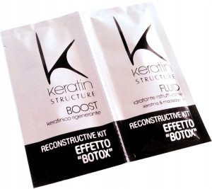 ZESTAW 10 x KERATIN SASZETKI Fluid 2x12ml