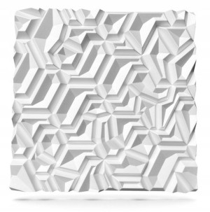 Panele ścienne 3D kasetony styropianowe 60x60 OPAL