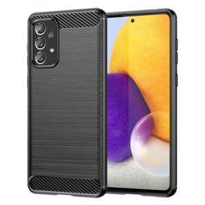 Futerał CARBON do SAMSUNG Galaxy A72 LTE ( 4G ) / A72 5G czarny