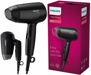 Mała Suszarka Do Włosów Philips Składana Podróżna
