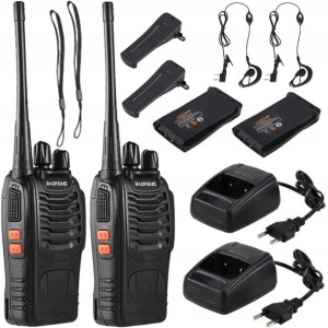 Baofeng 2x Krótkofalówki Bf-888s Walkie Talkie Pmr