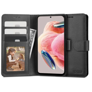 Etui Tech-protect Wallet Xiaomi Redmi Note 12 LTE Black