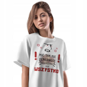 T-Shirt Damski Dla Siostrzenicy Koszulka Prezent