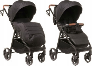 Wózek spacerowy 4baby Stinger do 22 kg black