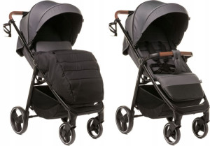 Wózek spacerowy 4baby Stinger do 22 kg grafit