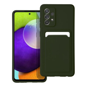 Futerał CARD CASE do SAMSUNG A52 5G / A52 LTE ( 4G ) / A52S zielony