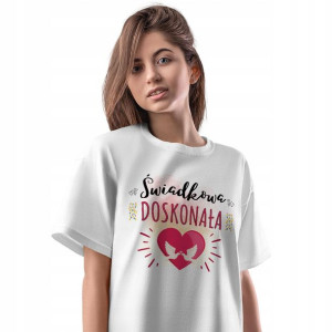 T-Shirt Damski Dla Świadkowej Koszulka L Prezent