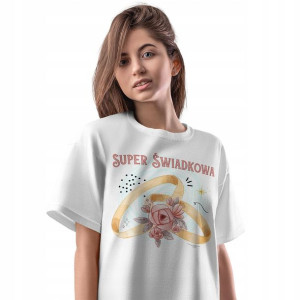 T-Shirt Damski Dla Świadkowej Koszulka XXL Prezent