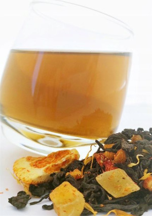 CZERWONE MANGO TANGO herbata czerwona PUERH 100 g