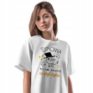 T-Shirt Damski Dla Synowej Koszulka XL Prezent