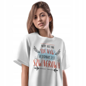 T-Shirt Damski Dla Szwagrowej Koszulka L Prezent