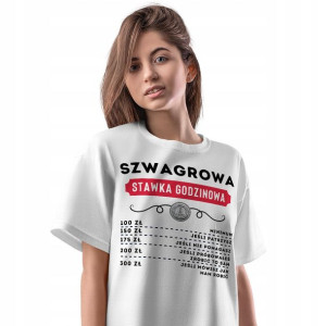 T-Shirt Damski Dla Szwagrowej Koszulka L Prezent