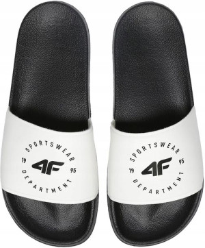 Klapki Damskie 4f Ss23 Flif068 Biały 36