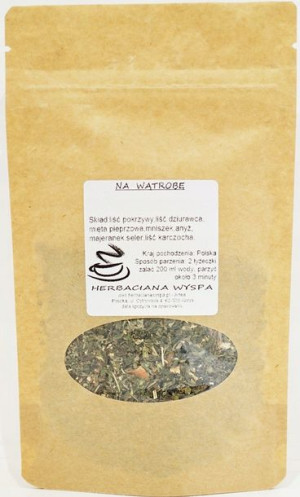 NA WĄTROBĘ 100 g herbata ziołowa Pokrzywa Karczoch