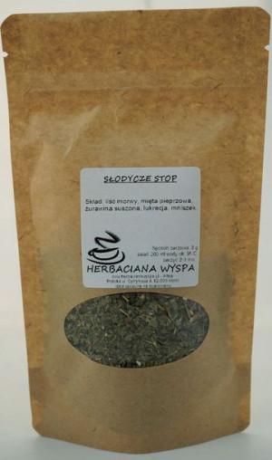 SŁODYCZE STOP! 100 g herbata ziołowa hamuje apetyt