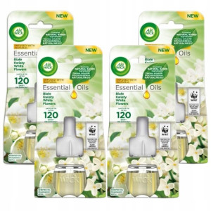 Air Wick Wkład Elektryczny Białe Kwiaty 19ml x4