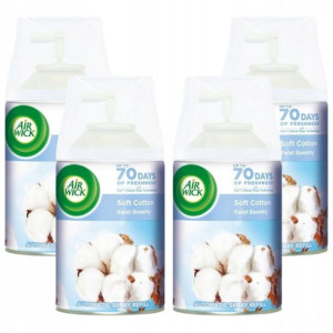 Air Wick Freshmatic Bawełna Wkład 250mlx4