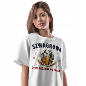T-Shirt Damski Dla Szwagrowej Koszulka S Prezent