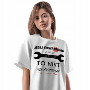 T-Shirt Damski Dla Szwagrowej Koszulka XL Prezent