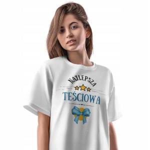 T-Shirt Damski Dla Teściowej Koszulka L Prezent