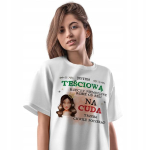 T-Shirt Damski Dla Teściowej Koszulka XXL Prezent