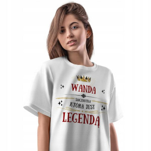 T-Shirt Damski Dla Wandy Koszulka L Prezent