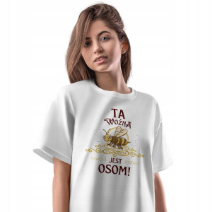 T-Shirt Damski Dla Woźnej Koszulka S Prezent